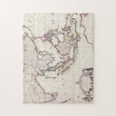 Puzzle Carte de l'Inde et des Indes est (Vertical)
