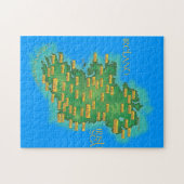 Puzzle Carte De L'Irlande (Horizontal)