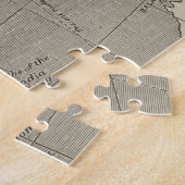 Puzzle Carte de l'itinéraire proposé vers la Chine de (Côté)