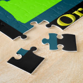 Puzzle Carte de l'Orégon (Côté)