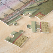 Puzzle Carte de Lübeck et de Hambourg, de 'Civitates (Côté)