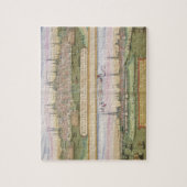 Puzzle Carte de Lübeck et de Hambourg, de 'Civitates (Vertical)