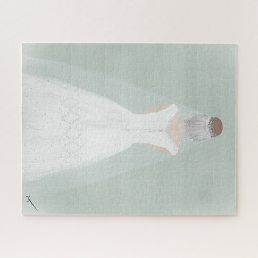 Puzzle Carte de mariée (Horizontal)