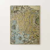 Puzzle Carte de Nagasaki (Vertical)