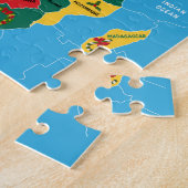 Puzzle Carte de Noël Afrique (Côté)
