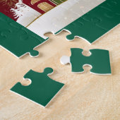 Puzzle Carte de Noël personnalisée (Côté)
