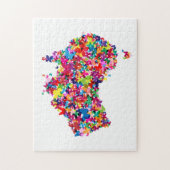 Puzzle Carte de papillon de l'Australie (Vertical)