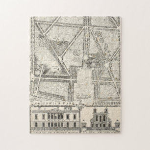 Puzzle Carte de parc de Greenwich