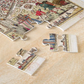 Puzzle Carte de Paris, 1576 (Côté)