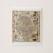Puzzle Carte de Paris, 1576 (Vertical)