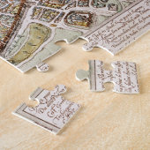 PUZZLE CARTE DE PARIS, 1581 (Côté)