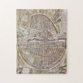 PUZZLE CARTE DE PARIS, 1581 (Vertical)