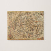Puzzle Carte de Sawley Imago Mundi Honorius Augustodunens (Horizontal)