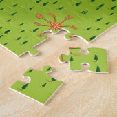Puzzle Carte de Scandinave (Côté)