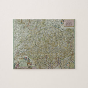 Puzzle Carte de Suisse 2