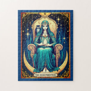 Puzzle Carte de Tarot, la Grande Prêtresse 2
