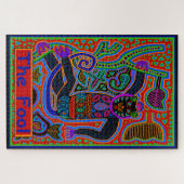 Puzzle Carte de Tarot - Le FOU (Horizontal)