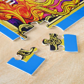 Puzzle Carte de Tarot Le Magicien (Côté)