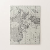 Puzzle Carte de Traité de l'Afrique (Vertical)