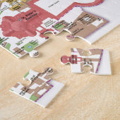 Puzzle Carte de Ville du Vatican (Côté)