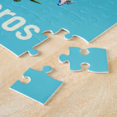 Puzzle Carte de voyage Antiparos Grèce (Côté)