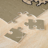 Puzzle Carte de voyage illustrée Malte (Côté)