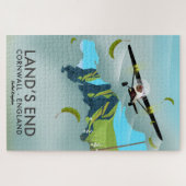 Puzzle Carte de voyage Land's End Cornwall (Horizontal)