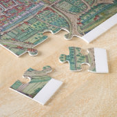 Puzzle Carte de Weimar, de "Civitates Orbis Terrarum" par (Côté)