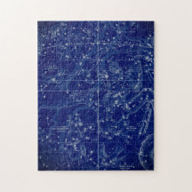 Carte des constellations antiques