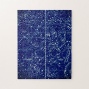Puzzle Carte des constellations antiques