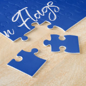 Puzzle Carte des drapeaux des communautés autonomes espag (Côté)