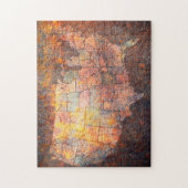 Puzzle Carte des Etats-Unis d'Amérique (Vertical)