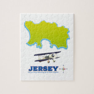 Puzzle Carte des îles anglo-normandes de Californie