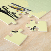 Puzzle Carte des voyages en Thaïlande (Côté)