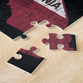 Puzzle Carte d'état de la Californie - ours de Cali (Côté)