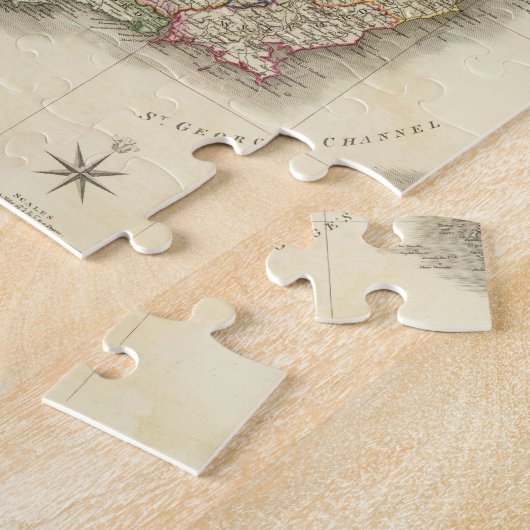 Puzzle Carte d'Irlande (Côté)