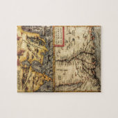 Puzzle Carte du 16ème siècle de la Tunisie et de l'Egypte (Horizontal)