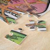 Puzzle Carte du centre de bande dessinée d'Atlanta la (Côté)