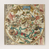 Puzzle Carte du ciel de l'hémisphère sud de 1660, édition (Horizontal)