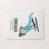 Puzzle Carte du Connemara National Park Comté de Galway I (Horizontal)