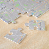 Puzzle Carte du Grand Londres, Angleterre (Côté)