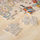 Puzzle Carte du Japon 3 (Côté)