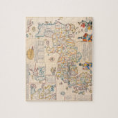 Puzzle Carte du Japon 3 (Vertical)