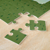 Puzzle Carte du lac Selawik Alaska (Côté)