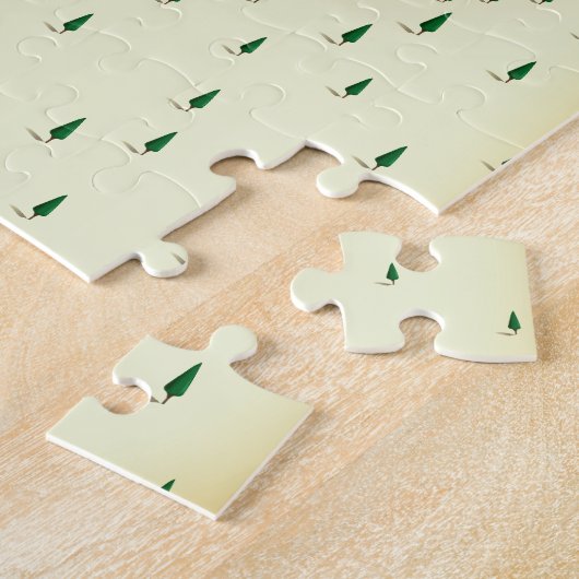 Puzzle Carte du lac Sevan Arménie (Côté)