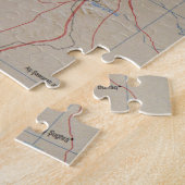 Puzzle Carte du Liban (2002) (Côté)