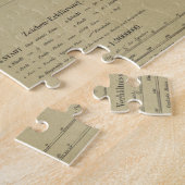 Puzzle Carte du Mexique (Côté)