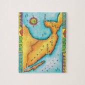 Puzzle Carte du Mexique (Vertical)