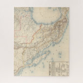 Puzzle Carte du Mexique et du Texas (Vertical)