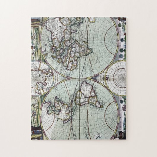 Puzzle Carte du monde (Vertical)